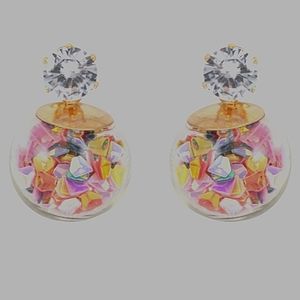 NWOT! Confetti Earrings! Perfect party accessory/or gift!!!